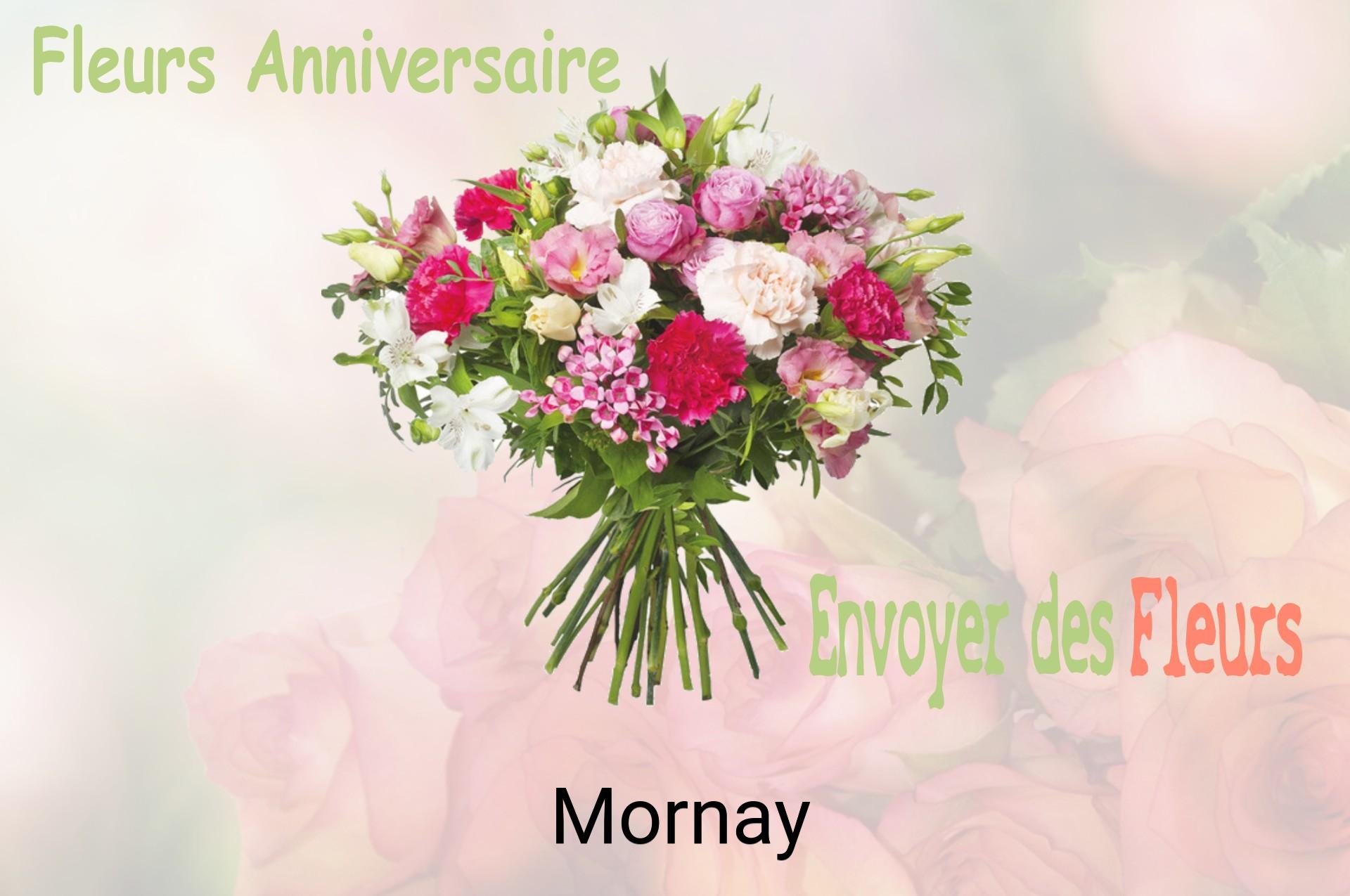 Bouquet de fleurs d’anniversaire livré à Mornay